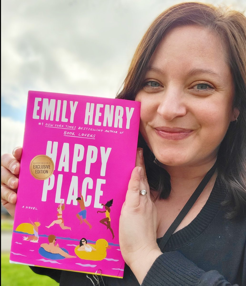 BNOlympia's tweet photo. "Happy Place" by Emily Henry is finally here!!
We are so excited! And how fitting to stop by your Happy Place *cough* US here at Barnes and Noble for the exclusive edition!

#bnolympia #newreleases #newbooks #bookcommunity #whattoreadnext #bookstagram #EmilyHenry #HappyPlace https://t.co/R7GMCtqOKV