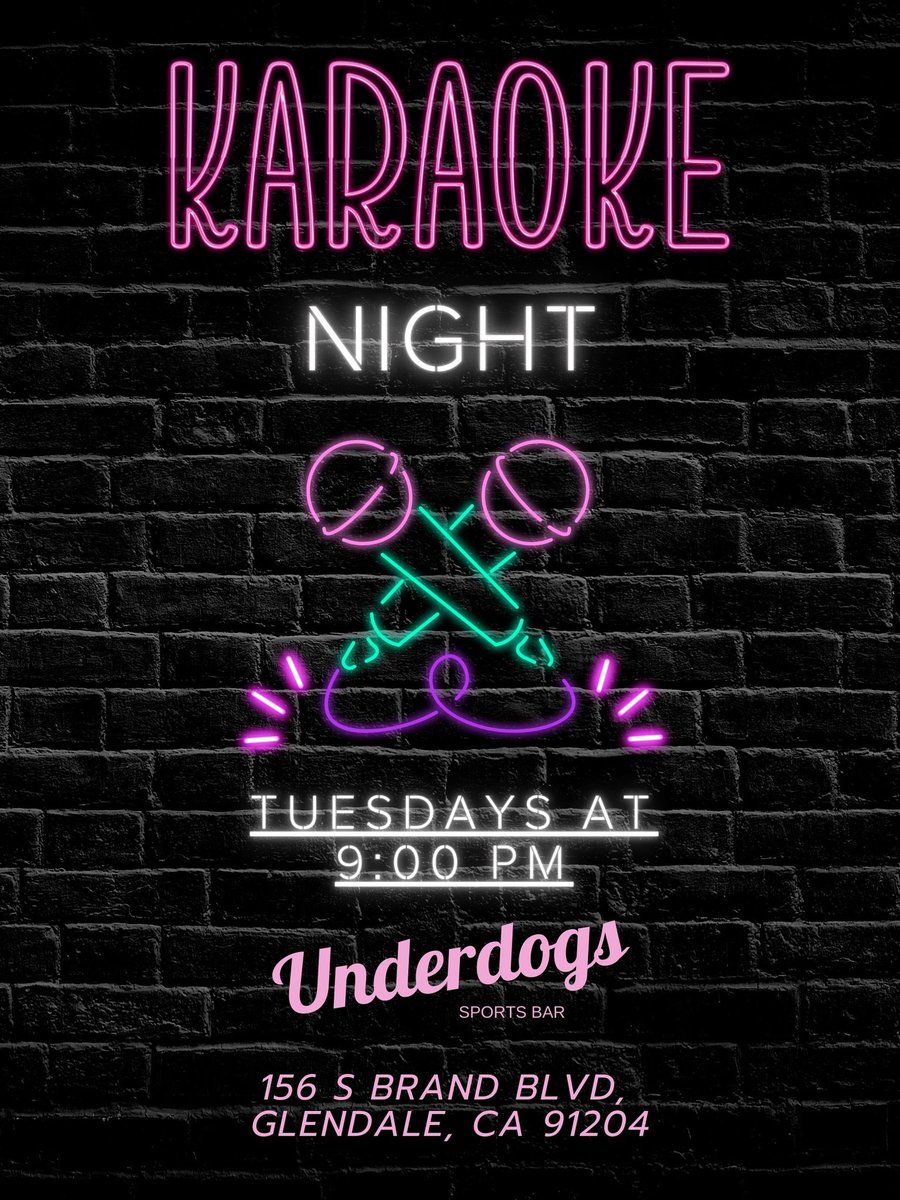 #karaoke #karaoketuesdays #karaokebar #comesing #karaokenight