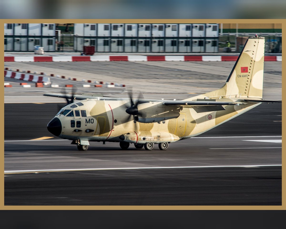 #Moroccan #AirForce 🇲🇦 RMAF C-27J #Spartan Tactical #Transport #Aircraft CN-AMO

#Gibraltar Airport, years ago during a #logistic rotation for Jebel Sahara/Jebel Tarik Moroccan-#UK #military exercice.

#Morocco #Maroc #C27J