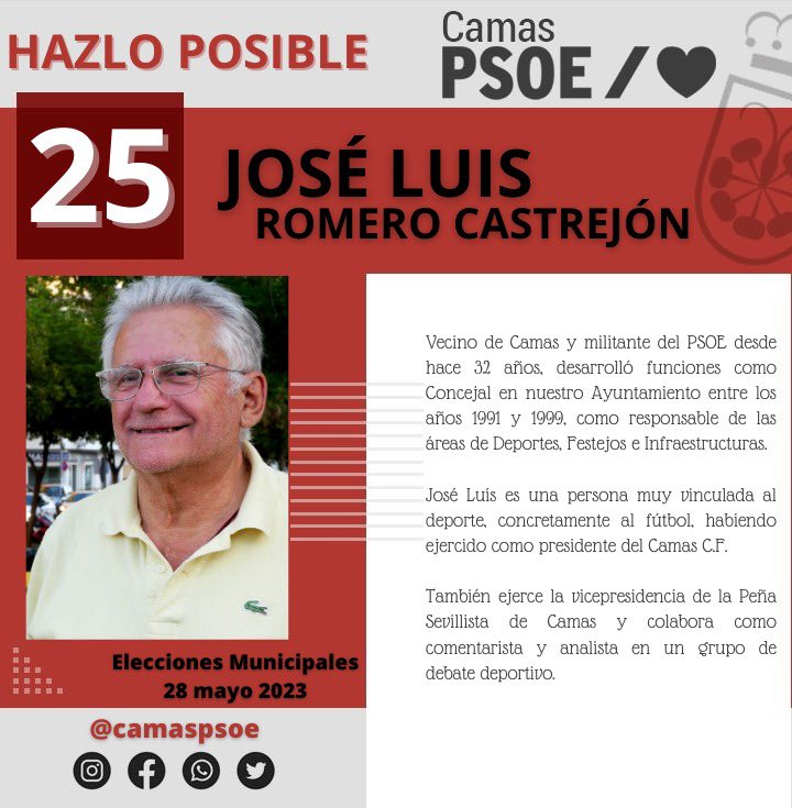 Agrupación Local PSOE- Camas (@psoecamasevilla) on Twitter photo 