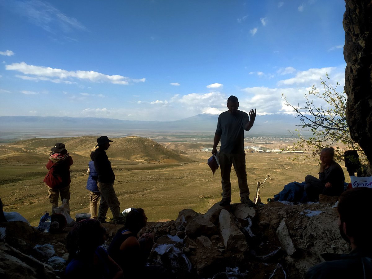 The expedition to Dalarik 1 Cave might be over, the excavation at Ararat 1 Cave is just starting! Fresh start tomorrow morning, after a refreshing day-off at Garni area, visiting the breathtaking columnar basalt formation, the Garni temple and the Geghard monastery! #TransCause
