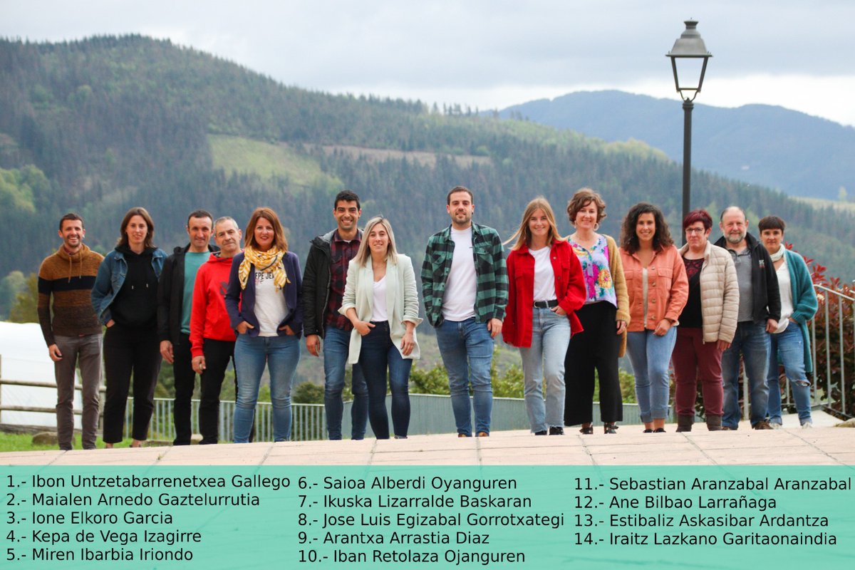 ehbilduelgeta's tweet image. Elgeta hobetzen jarraitzeko zerrenda paregabea osatu dugu! Herritarra, Elgeta ongi ezagutzen duena, konprometitua, eta lanerako irrikaz dagoen taldea!

#elgeta