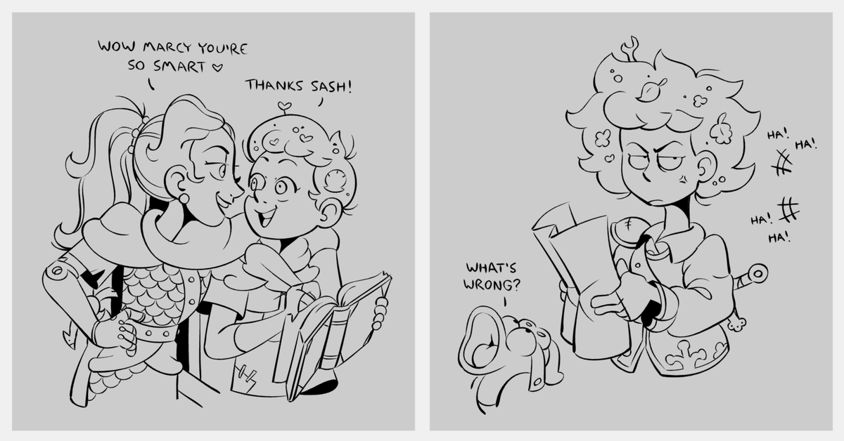 gumbalump's tweet photo. (RiA AU) A week after Sasha and the toads raided Wartwood. #amphibia https://t.co/tIt2jEGUia