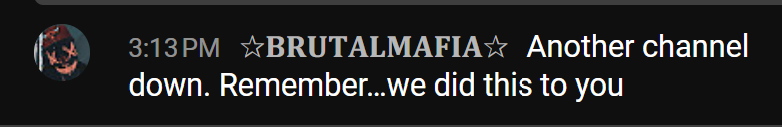 Lycantheory's tweet photo. @TeamYouTube This person is taking credit for taking my channels down. This is harassment on your platform that I have been enduring for years. These people troll with sock accounts, place false strikes and constantly go against community guidelines. https://t.co/ne4Cwjeidp https://t.co/dDWvgjduve
