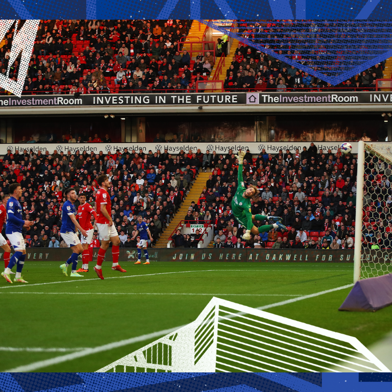 IpswichTown's tweet photo. ⏱ What an end to the half!

#itfc