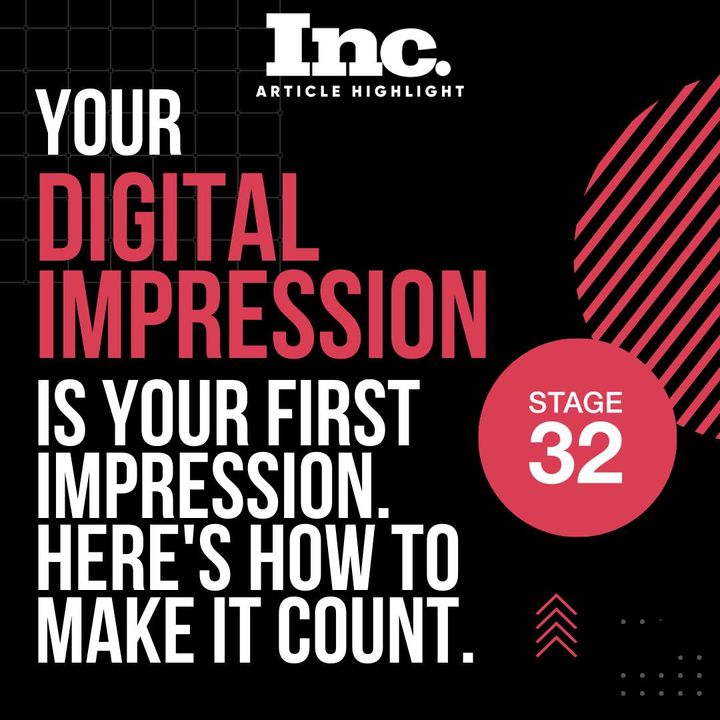 Stage32's tweet photo. Your digital impression IS your first impression! π
Thanks to @incmagazine for the @stage32 feature in this fantastic article.
Read the full article here: https://t.co/gVyDXR83ZT
#incmagazine #inc #firstimpression #networking #networkingforcreatives #creativecommunity https://t.co/0R3lS7Z8tL