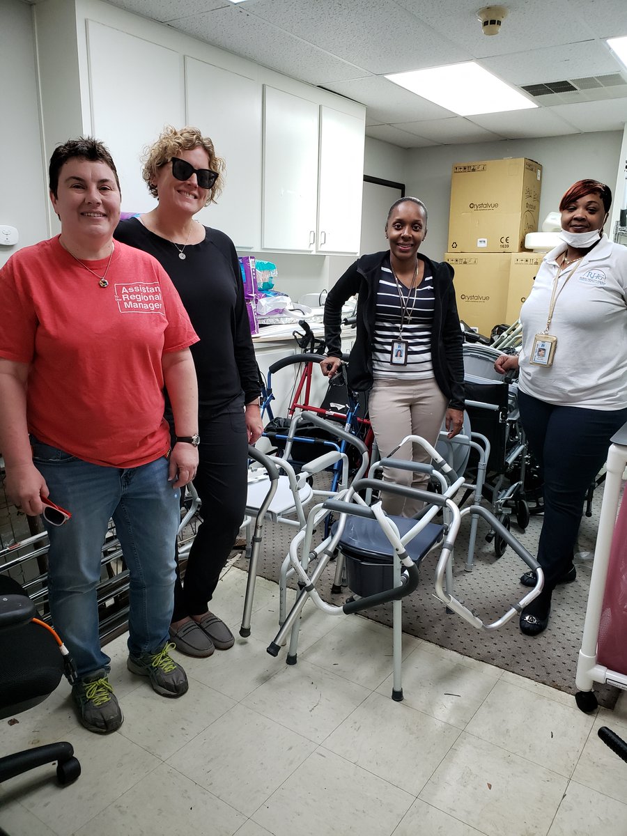 durhamHELP's tweet photo. We always make sure your donated items reach someone who needs them!
We bring extra stock to the Rural Health Group so that geographically isolated community members have access to affordable medical equipment. Thank you to everyone who makes this "re-donation" possible. https://t.co/aog8TZkd6o