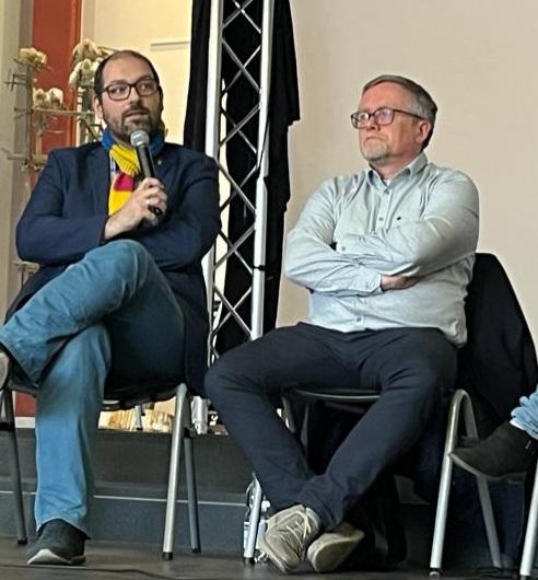 Bahrmi's tweet photo. Der #Kreiselternrat hatte zu einer Veranstaltung geladen. Wohin soll es im Bereich der #Bildung im Landkreis Meißen gehen und wo liegen die #Herausforderungen? Es gab eine spannende Diskussion und ich hatte die Gelegenheit, mir die Kurfürst Moritz Schule anzusehen. #beeindruckend https://t.co/lpe9HNCexr