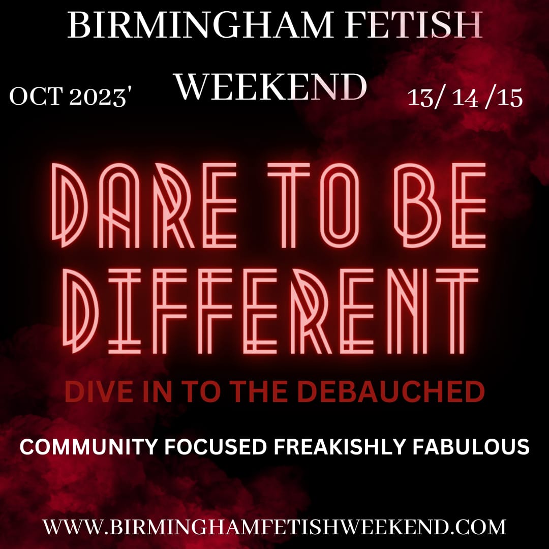 BBBAltFetBazaar's tweet photo. 🎟️ Have you for your tickets yet?
BFW is coming this October. Tickets are limited so grab yours before they're gone!
https://t.co/DG2LmRm35W
#bringingkinkoutofthecloset #kinkpride #sexworkerpositive #latex #leather #Mistress #bdsm #bdsmworkshop #rope #burlesque #BBBawards #bbb https://t.co/wp1EtgFhbC