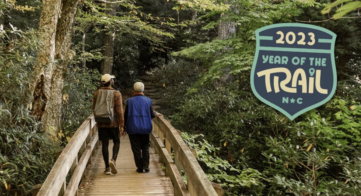 Why is 2023 the #NCYearoftheTrail? Our 4/26 #LunchTimeDiscovery guest is Palmer McIntyre, coordinator of the NC Great Trails State Coalition. Find out what this campaign means for the future of trails in the state, and how YOU can help! Streams noon ET youtube.com/watch?v=-nHcUH…