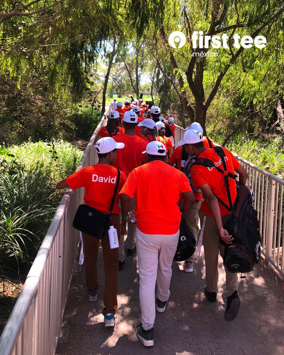 firstteemexico's tweet photo. Previo al @MexicoOpenGolf del @PGATOUR, se lleva a cabo el #FirstteeDay de @firstteemexico programa encabezado por nuestro CEO @SalinasBenjamin y nuestro Director @arqpiza. @gruposalinas #firstteeméxico #firsttee #golfmexico #buildinggamechangers https://t.co/JIij1Fskgw
