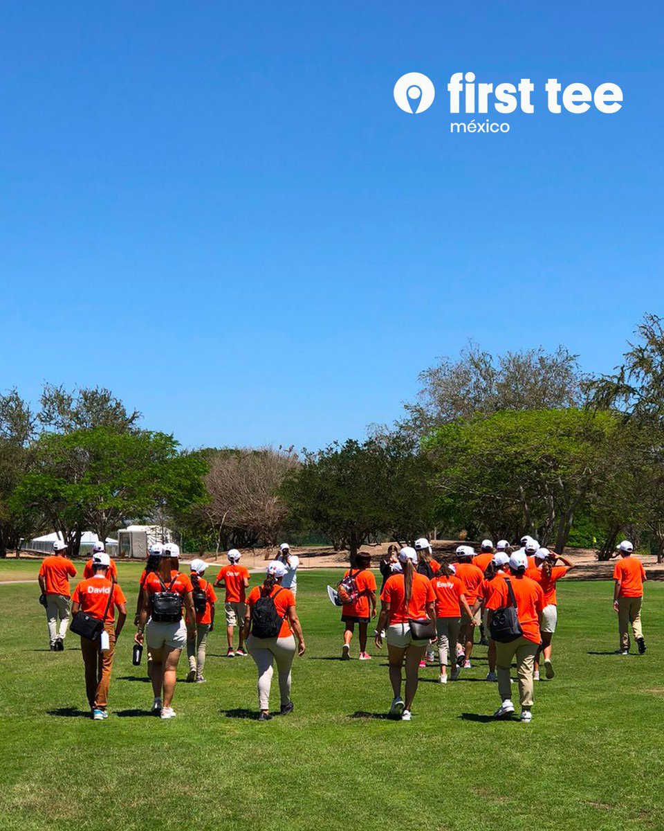 firstteemexico's tweet photo. Previo al @MexicoOpenGolf del @PGATOUR, se lleva a cabo el #FirstteeDay de @firstteemexico programa encabezado por nuestro CEO @SalinasBenjamin y nuestro Director @arqpiza. @gruposalinas #firstteeméxico #firsttee #golfmexico #buildinggamechangers https://t.co/JIij1Fskgw