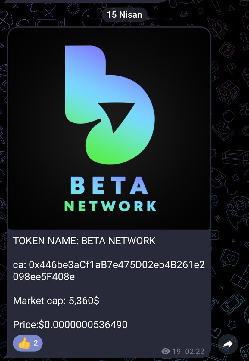 GemhunterReal's tweet image. 14x durmak yok #betanetwork #bsc #100xgem #1000xgem #gemtoken