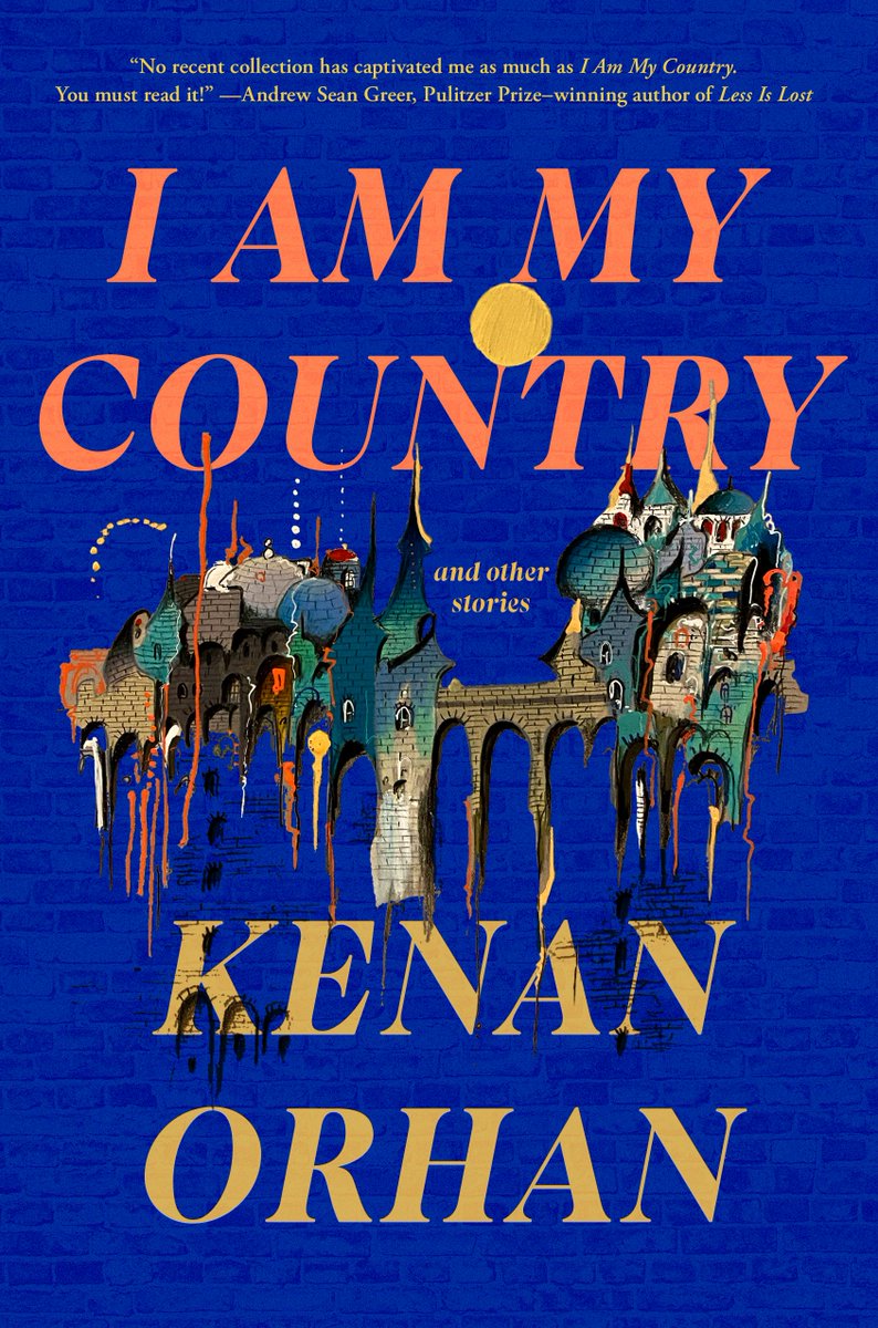 Kenan Orhan's incredible debut story collection joins the world today. If you like your rebellion with the occasional dose of surrealism &amp; sharp satire, this one's for you. It takes a lot for a story to surprise me, and many of these did; I loved this collection across the board.