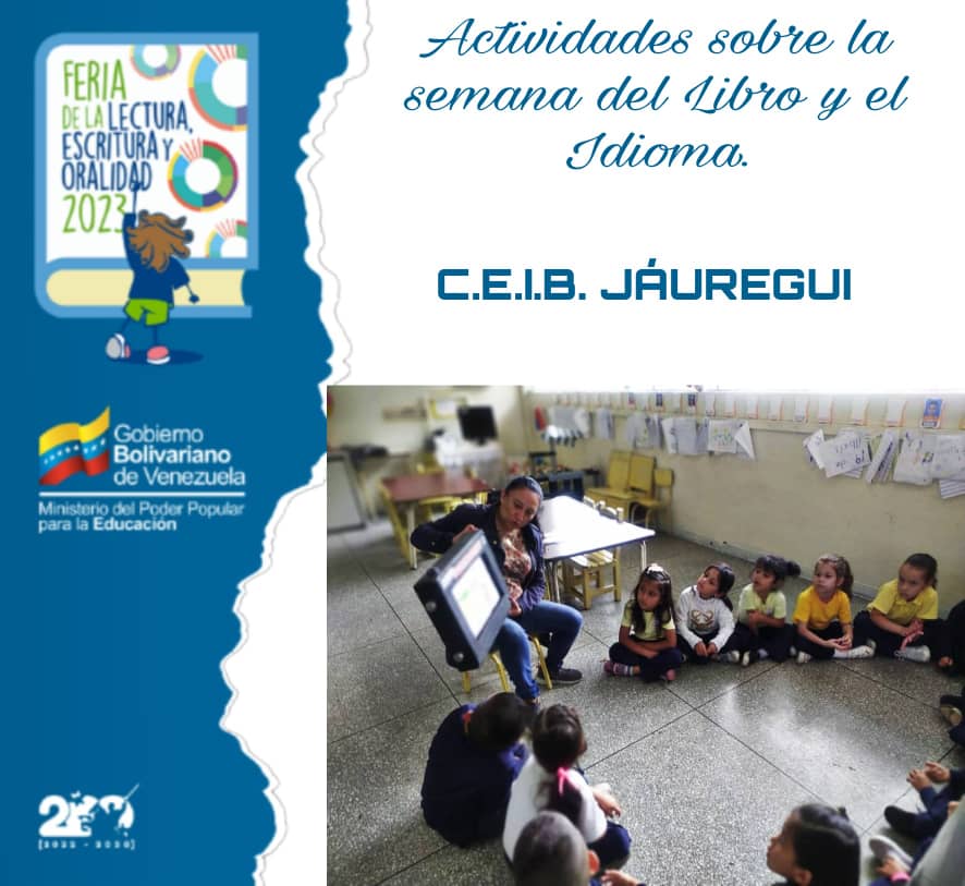 El C.E.I.B. Jauregui sección B realiza actividades referentes a la celebración del día del .
<a href="/_LaAvanzadora/">Yelitze Santaella</a> <a href="/Berzabethg1/">Berzabethgandicaoficial</a> <a href="/Crazet2011/">Crazet2011</a> @MPPEDUCACION <a href="/NicolasMaduro/">Nicolás Maduro</a> @ZonaEducTachira @ZonaEducTachira <a href="/CRAJAUREGUI2/">CRAJAUREGUI</a> <a href="/cdcejauregui/">Educación Jáuregui</a> @