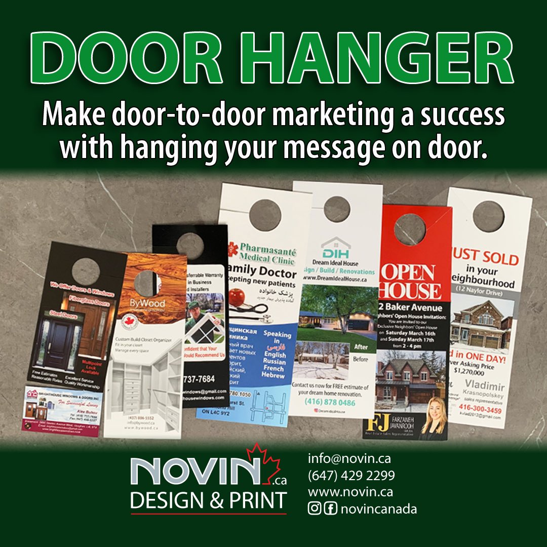 NovinCanada's tweet photo. Hang Your Message!
Order your door hanger.
📞 (647) 429 2299
✏️ info@novin.ca
🔍 @novincanada
https://t.co/fCOy3yFLj3
#flyer #postcrad #print #printing #graphic #design #richmondhill #vaughan #markham #aurora #newmarket #stouffville #king #toronto #yorkregion https://t.co/D0YPHsu9oG