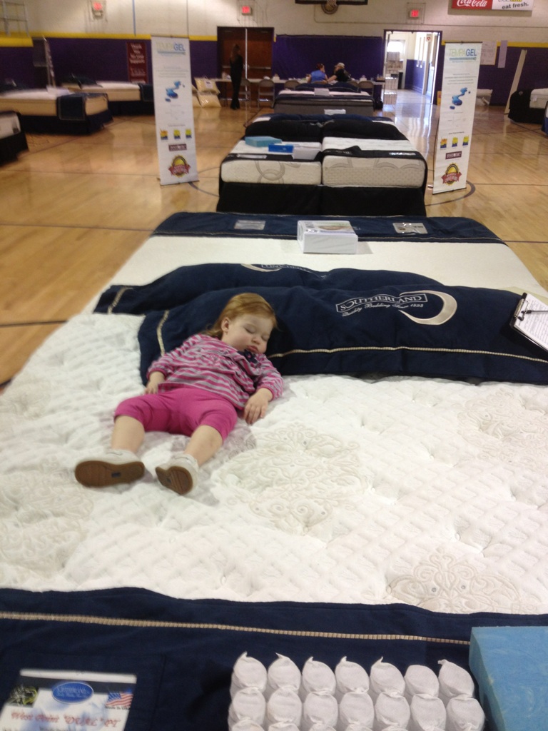 There'll be an entire mattress store set up at <a href="/WWarriorNation/">Westwood High School</a> from 10am-5pm on Sunday, April 30th. Try out BRAND NEW, BRAND NAME mattresses &amp; save up to 50%! You'll sleep like a BABY knowing you got a GREAT DEAL on a GREAT BED while supporting <a href="/WHS_WarriorBand/">Westwood Warrior Band</a>! #Beds4Westwood23