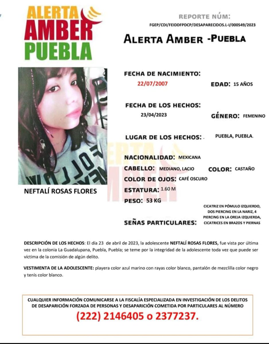 Nayedriade's tweet photo. Ayúdenme a difundir
#Puebla https://t.co/KAHdj19SCR