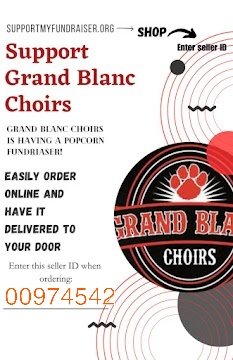 Buy popcorn and support my choir!
