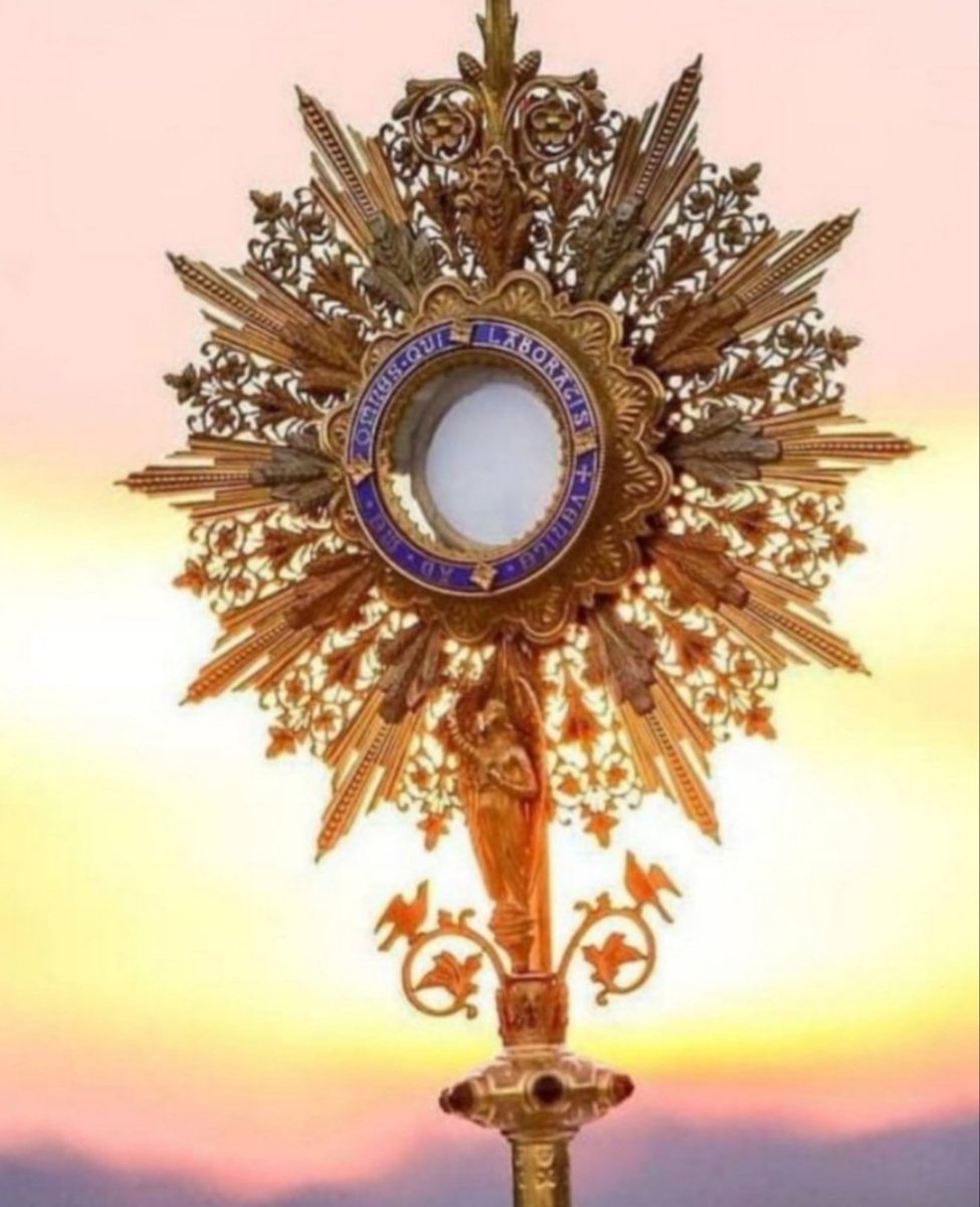 CarolBV7's tweet photo. Alabado sea el Santísimo Sacramento del Altar https://t.co/Zgj7eb3UVE