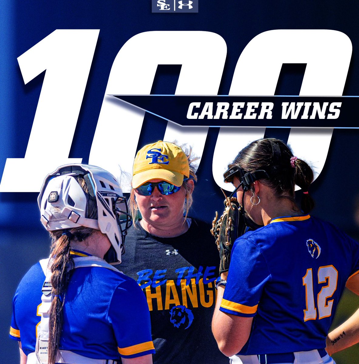 💯 for Coach Mack 

With the game 1 win today, Head Coach Mackenzie Sher locked up her 100th win in her coaching career ⛈

#BeTheChange | #L3 | #StormChaSE