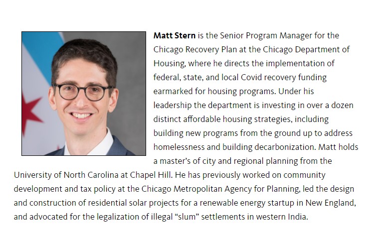 ChicagoDOH's tweet photo. A warm congrats to our very own Matt Stern (@tallishmatt), Senior Project Manager of the Chicago Recovery Plan at DOH, for being selected as a 2023 Transformative Justice Infrastructure Fellow! https://t.co/gKtZ4XwNxd
@policylink
#infrastructure #2023fellows #ChicagoRecoveryPlan https://t.co/ZERsD52IWk