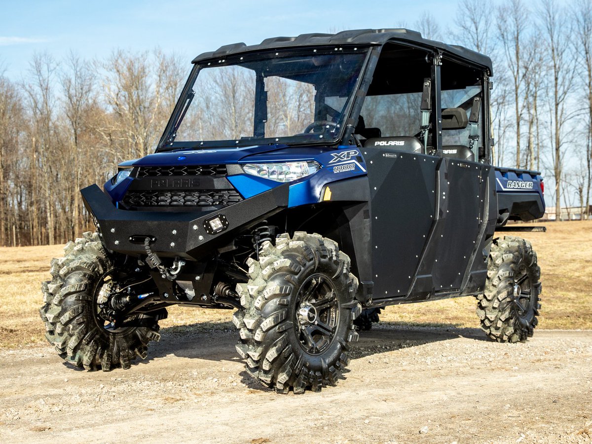 superatvtweet's tweet image. 🚨 The #AtlasPro 2” Forward A-arms have a larger tubing diameter, making them larger than stock &amp;amp; our standard A-arms. If you thought your #PolarisRanger looked cool before, these arms make your rig look like a monster, clearing 33” tires! 💪😎 #BuiltforBattle #LetsRide
#superatv