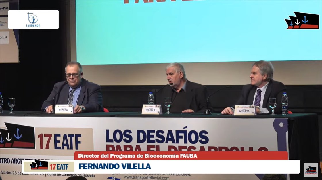 Encuentro Argentino de Transporte Fluvial tweet media