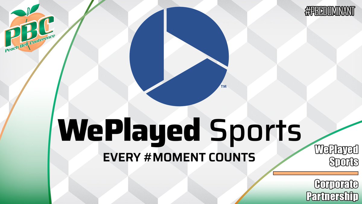 Peach Belt (@peachbelt) on Twitter photo PBC Announces Corporate Partnership with <a href="/weplayed/">WePlayed Sports</a> WePlayed Sports!
bit.ly/3N93TSw
#PBCDOMINANT PBC Announces Corporate Partnership with <a href="/weplayed/">WePlayed Sports</a> WePlayed Sports!
bit.ly/3N93TSw
#PBCDOMINANT