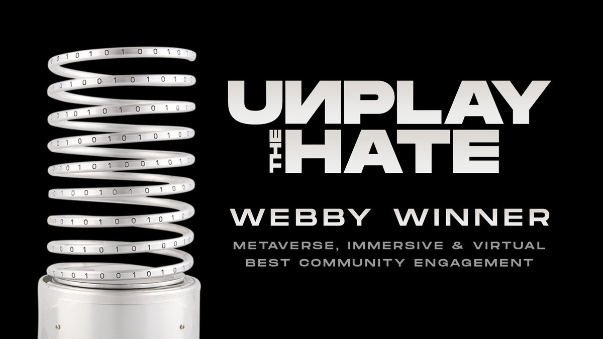 WWWHAT??? WEBBY WINNER!!! Freundliche Grüsse and <a href="/Bandara_VR/">Bandara</a>  win at <a href="/TheWebbyAwards/">The Webby Awards</a> ! Thanks to <a href="/AllOut/">All Out</a> for making UNPLAY THE HATE possible!
Watch the case here: vimeo.com/797369008
winners.webbyawards.com/winners/metave…