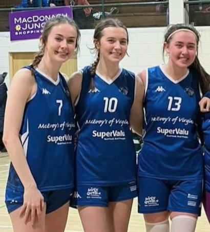 CavanEagles's tweet photo. What a season for the Tolan sisters 👏🏽👏🏽🦅🏀
Niamh named U19 Schools Player of the Year 🥳
Emma named All⭐️Starting 5 Player at the recent U18 Four Nations Tournament☘️ 🇮🇪
Ciara named @missquoteie D1 National League Young Player of the Season 🥳
Proud Club &amp; community 
@BballIrl https://t.co/sWQxvvdUms