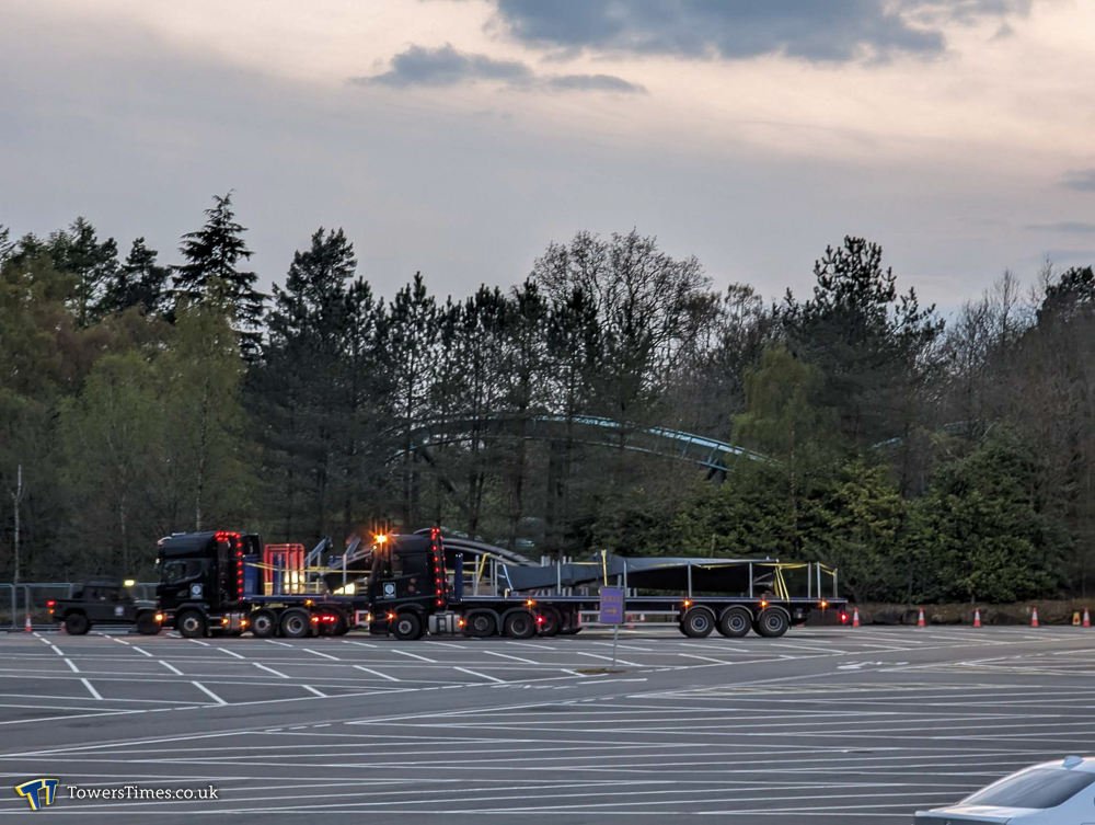 After departing from an undisclosed location, the Phalanx convoy has now reached <a href="/altontowers/">Alton Towers Resort</a> , with operatives guarding the first sections of Nemesis' new track to arrive at the Resort!

#SeekTheTruth