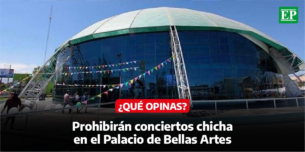 Diario_EP's tweet photo. #Arequipa | El presidente del directorio de la Empresa Municipal de Eventos Culturales (#Emecsa), #ElardBravo, indicó que ya no permitirán conciertos chicha y eventos similares en el Palacio Metropolitano de Bellas Artes, solo se harán actividades culturales y gastronómicas.(1/2) https://t.co/XAnmSpTSnA