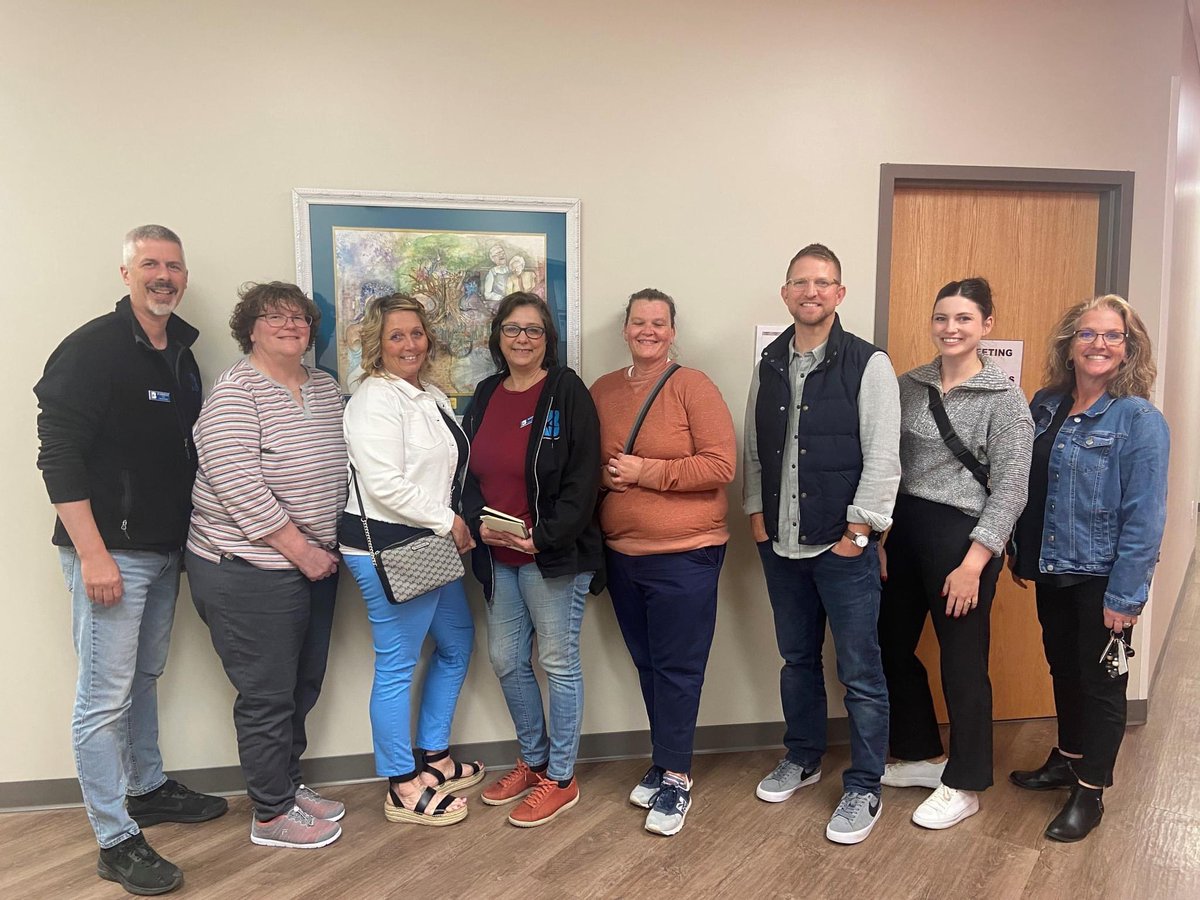 So grateful to this coalition of folks from Bloomington that came to visit LTHC today.  We all share the same mission to house people experiencing homelessness. #endinghomelessness