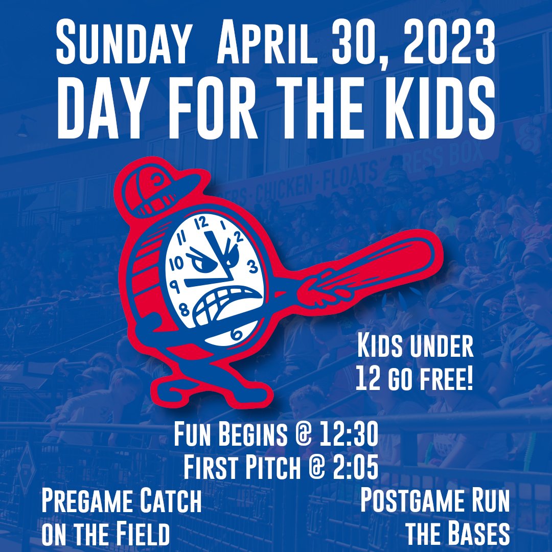 GoLexLegends's tweet photo. 🚨⏰Only THREE days to Opening Weekend! Get your tickets now for a great time at the ballpark for the entire family! #LexGoClocks #RockAroundTheClocks #OpeningDay https://t.co/tItq2otisV