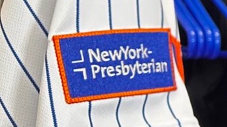 TheWardyNYM's tweet image. Uncle Stevie said that he was going to change the New York Presbyterian patch on the #Mets jerseys. 

@StevenACohen2 is a man of his word. #LGM