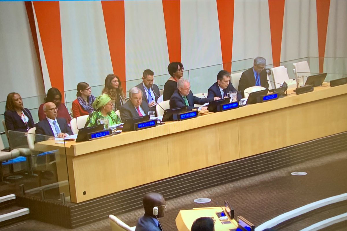 “The SDG Progress Report shows that just 12% of the Sustainable Development Goal targets are on track.     Progress on 50% is weak and insufficient.     Worst of all, we have stalled or gone into reverse on more than 30% of the SDGs.” @antonioguterres briefing on SDG Report