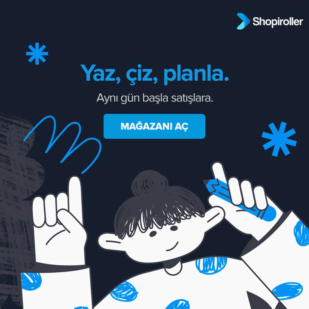 🛸Ürünlerini ekle, SEO uyumlu Shopiroller alt yapısı ile e-ticaret siteni kurgula, yap reklamını ve yetiş siparişlere!

🚀 Shopiroller ile dijitalin gücü her zaman seninle olsun!

buff.ly/3lLUjJw 

#eticaret #onlinemağaza #dijitalmağaza #eticaretsitesi #dijitalpazarlama