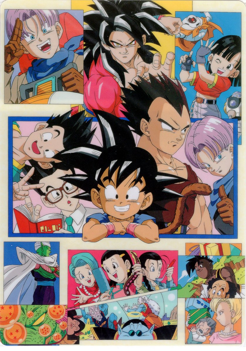 Dbzcollection's tweet photo. #Shitajiki #Animetopia 1997 n°0897
#DragonBAllGt #DBGT
#Trunks #Vegeta #Songoku #Songohan #Songoten #Chichi #Bulma #Pan #Piccolo #Videl #Uub #Shenron #Guigui https://t.co/vi2uwNDsxu