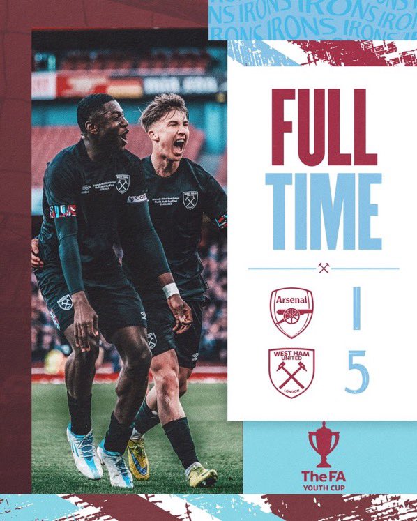 scottnoble77's tweet photo. Yesss!!! Come on 💪
FA Youth Cup Winners 🏆 
COYI ⚒️⚒️⚒️ https://t.co/A01TKbInaI