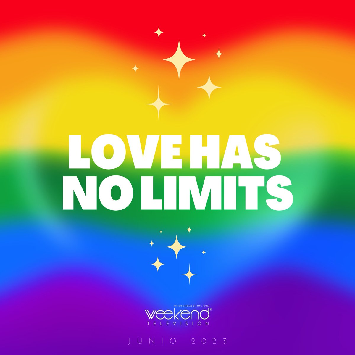 WKND_TV's tweet image. El amor no tiene limites 🌈

#WeekendTV se prepara para participar en los diferentes #Prides de varias ciudades, además de colaborar con asociaciones para la realización de algunas actividades durante el mes de Junio.

¿Donde te gustaría que hicieramos el Weekend Pride?