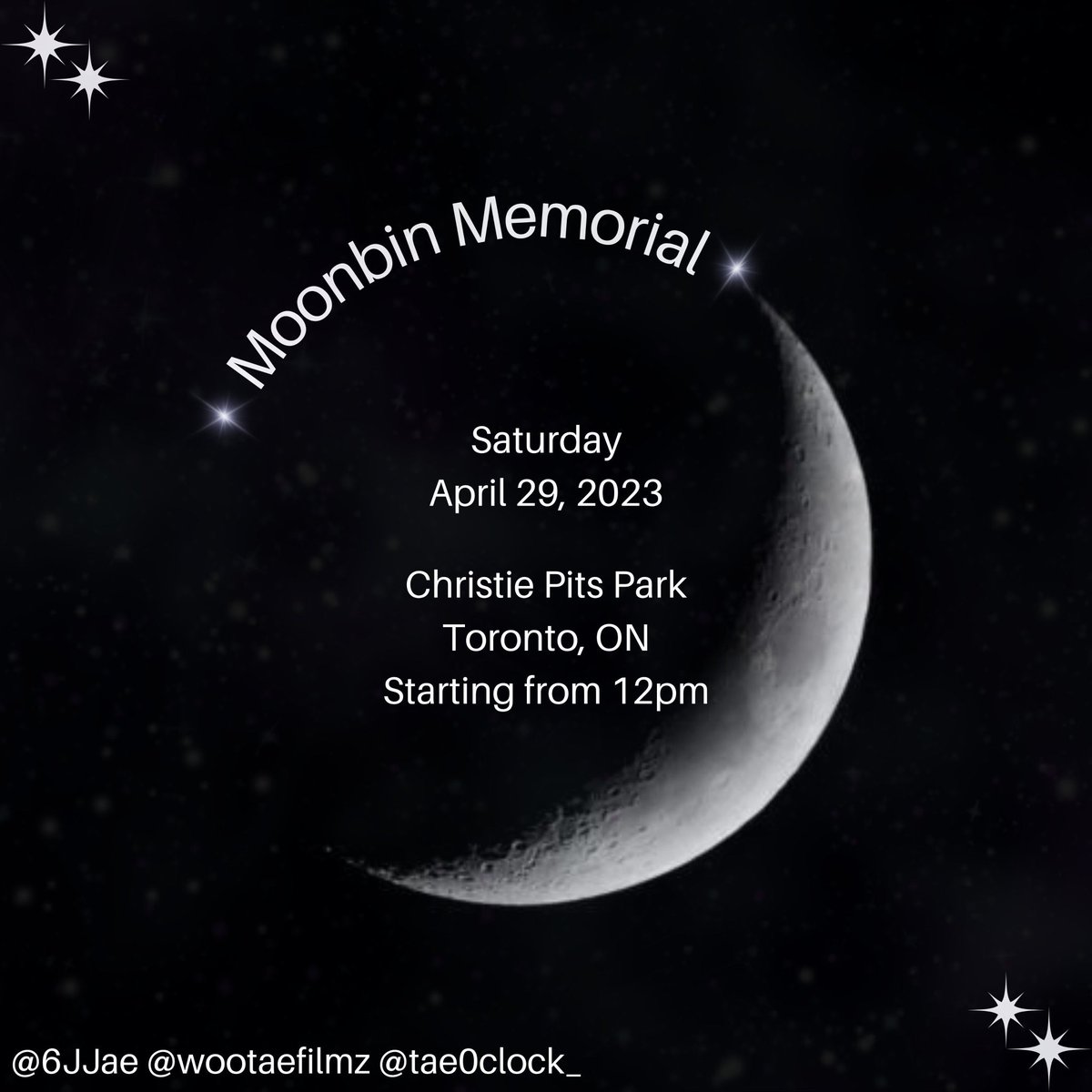 We would like to welcome Aroha’s to join us in celebration of Moonbin on April 29. Feel free to bring flowers and photos 💜🌙. We will be handing out fanmade Moonbin pcs courtesy of <a href="/ArohaToronto/">AROHAs in Toronto🇨🇦</a>. #TorontoAroha #Moonbin #문빈 #ASTRO #AROHA please rt!