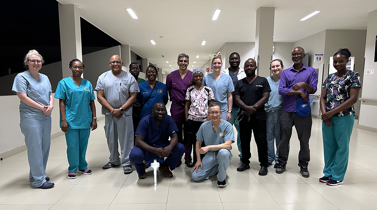 Zambia, a country of around 20 million people, has fewer than 10 cardiac specialists in both the government &amp; private sector. National Heart Hospital began performing cardiac surgeries in September 2021. The <a href="/UMich/">University of Michigan</a> team worked with NHH's chief of cardiothoracic surgery <a href="/MutemaMD/">Chileshe Mutema, MD</a>.