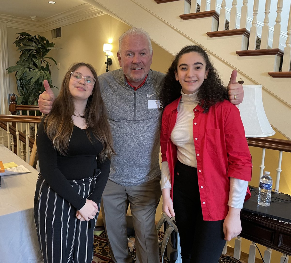 Two of our <a href="/PagePanthers/">John Page Middle School | The Lamphere Schools</a> up and coming editors spent their day at the <a href="/JostensYearbook/">Yearbook Love</a> Premiere workshop in Clarkston learning about design, theme, and team building 💛🖤 🎉 Great work Madalynn and Rozario pictured here with our Jostens Rep. Mike Page 📸 #wearelamphere