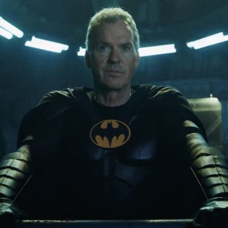 RawbertBeef's tweet photo. The stark contrast between Norman Osborn saying, “You know, I’m something of a scientist myself” in No Way Home and Bruce Wayne saying, “You wanna get nuts? Let’s get nuts” in The Flash… 😬 https://t.co/yGRXNIzblY