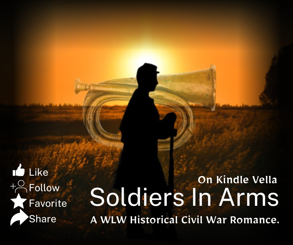 It would mean so much and would really help me if you could give my book Soldiers In Arms some love. Every little bit helps me get noticed as a writer and improve upon my skills.

#jlnickyauthor #romancewriter #ReadingandWriting #WritingismyFreedom #Bookworm  #readingcommunity