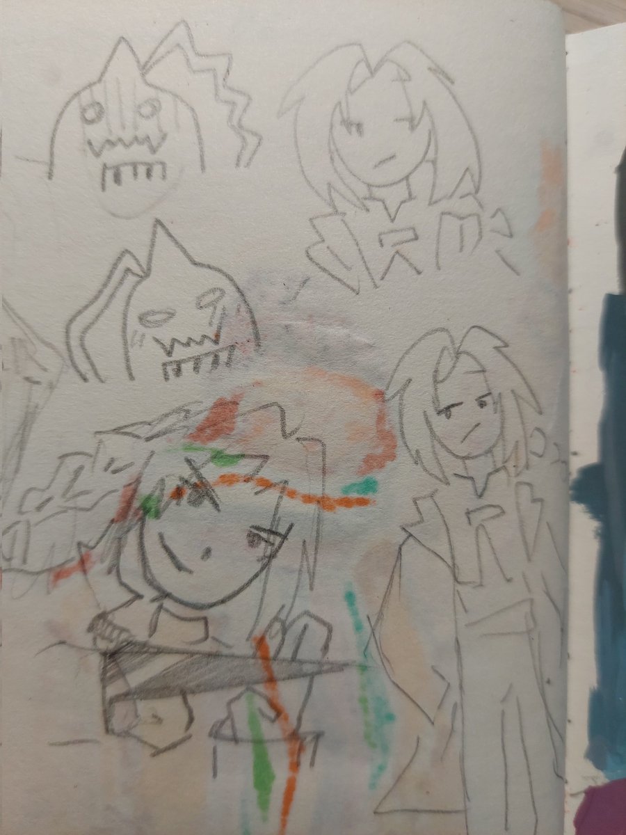 restyki's tweet photo. Fun sketch fullmetal alchemist https://t.co/fu8FFeuFqK
