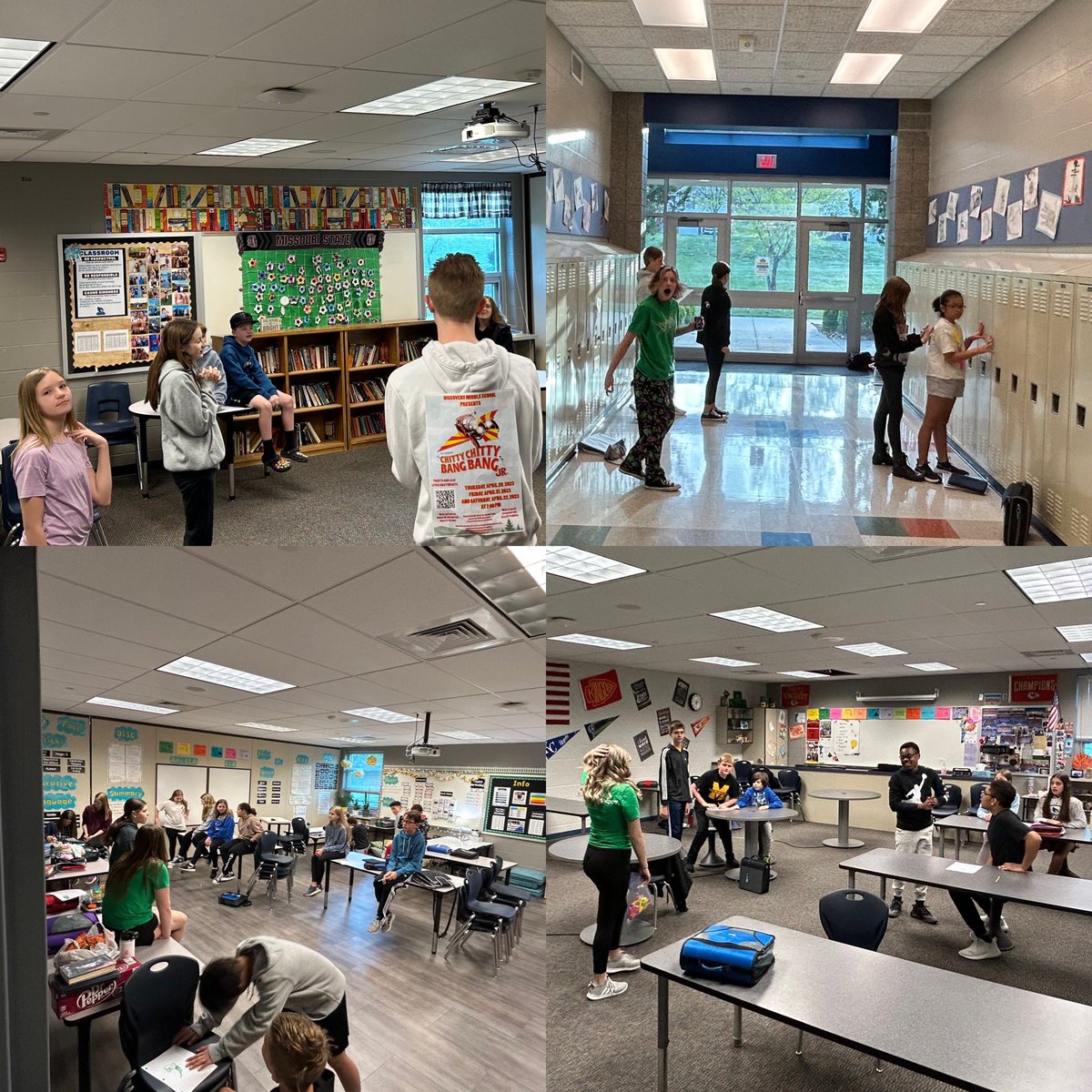 Mr_DSpringer's tweet photo. Our @dmsbluejays 6th graders spent yesterday morning playing games and enjoying their last couple of meetings with their WEB Leaders! #dmsweb https://t.co/E67pAXx1Vm