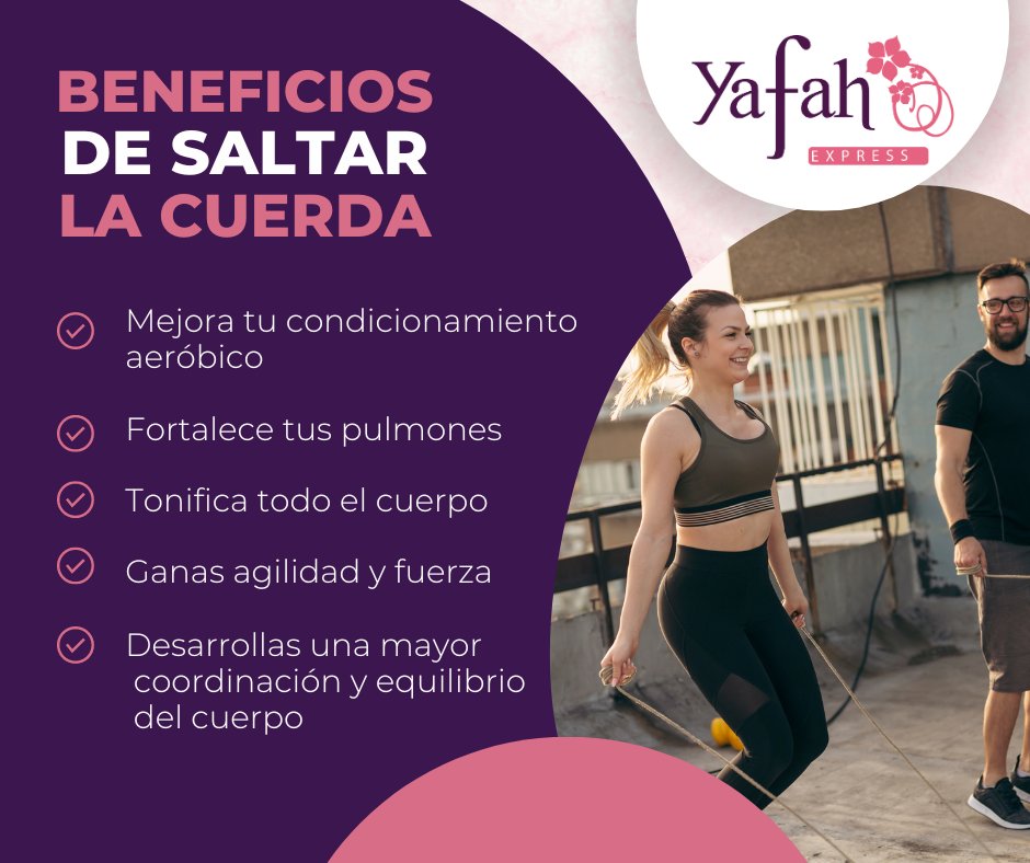 AguascalYafah's tweet photo. Saltar la cuerda es un ejercicio completo y efectivo que ofrece una variedad de beneficios para la salud.👟💪 Es una actividad divertida, económica y fácil de hacer.#entrenamiento
#vidasaludable
#bienestar
#salud
#motivacion#yafahaguascalientes https://t.co/pKuyNh2EJd