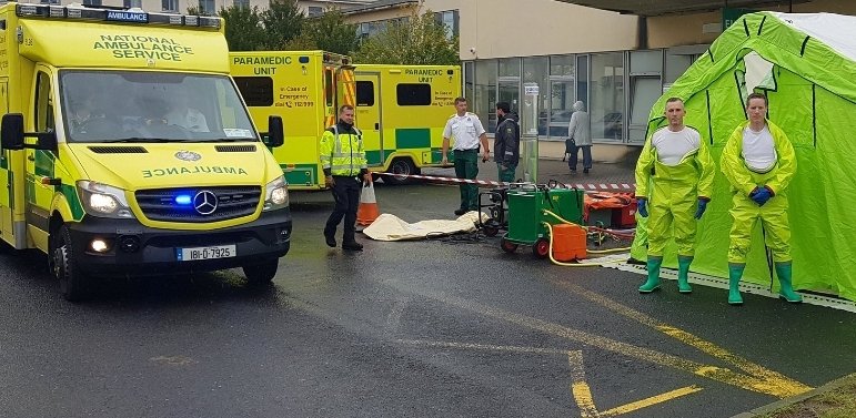 Cathal O'Donnell (@cathal1972) on Twitter photo The <a href="/AmbulanceNAS/">National Ambulance Service 🇮🇪🚑</a> Clinical Directorate consultant team had a great training day with our Incident Response Team. Our IRT are trained/equipped for a variety of specialist incidents- decontamination, high consequence infectious disease, public order and mass casualty events The <a href="/AmbulanceNAS/">National Ambulance Service 🇮🇪🚑</a> Clinical Directorate consultant team had a great training day with our Incident Response Team. Our IRT are trained/equipped for a variety of specialist incidents- decontamination, high consequence infectious disease, public order and mass casualty events